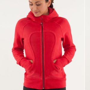 Lululemon Scuba Hoodie Currant Sz4